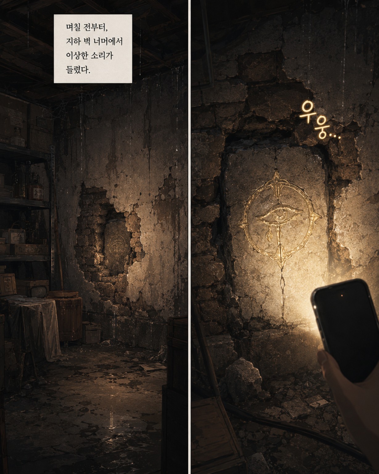 스핑크스 인트로 웹툰 1번째 컷