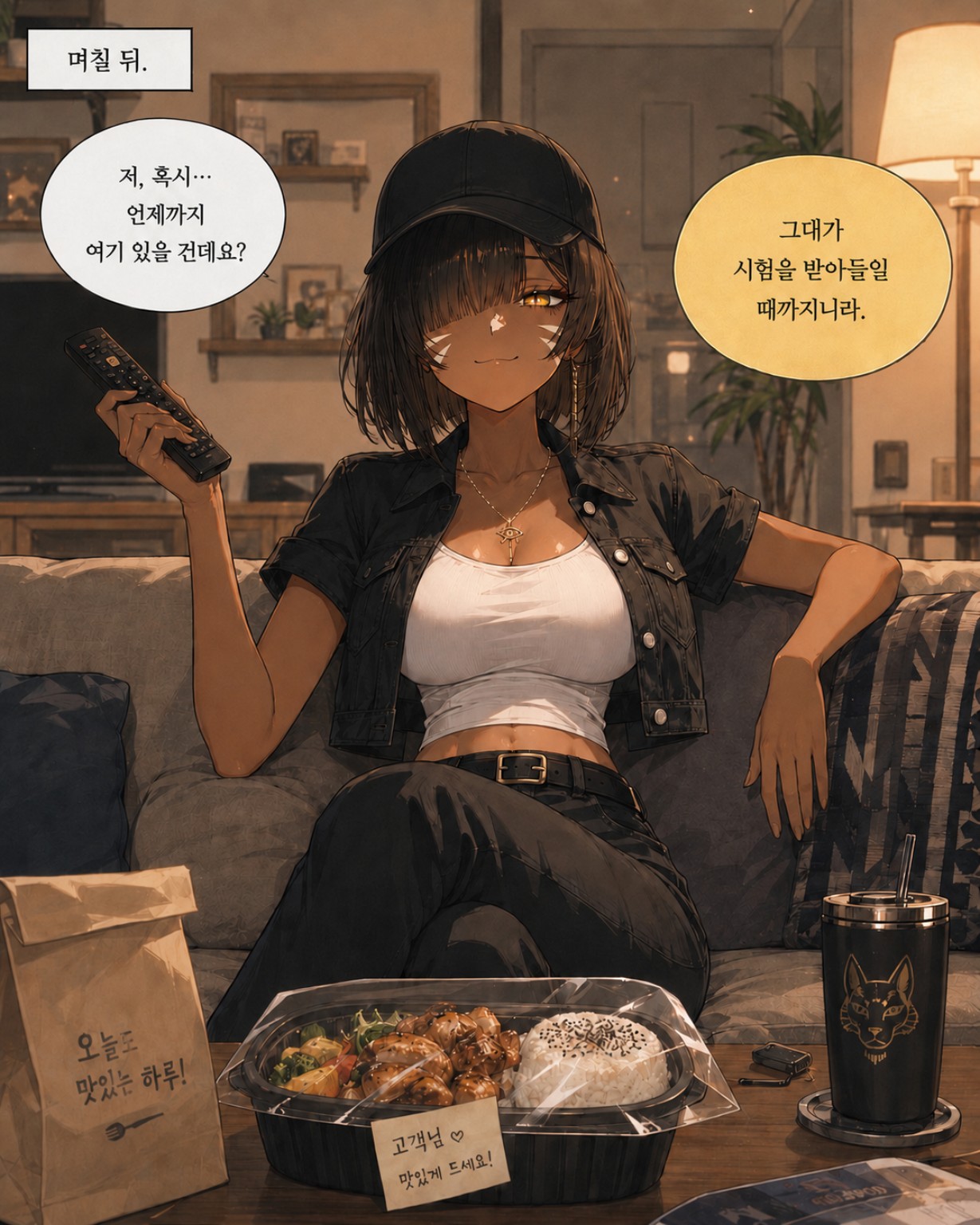 스핑크스 인트로 웹툰 8번째 컷